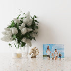 4x6 Acrylic Picture Frame 5 Pack, 20mm Thick Magnetic Double Sided Display 20% Thicker- Frameless Clear Transparent Photo Frame for Desktop/Tabletop, Self Standing with Microfiber Cloth