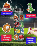 300 Pcs Sport Stickers for Kids, Sport Water Bottle Stickers, Vinyl Waterproof Laptop Sticker for Water Bottle, Bulk Sticker Packs for Boys Kids Classroom Prizes for Elementary Students