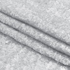 Sugargirl Silver Sequin Backdrop Curtain 2FTx8FT Glitter Background Drapes Sparkle Photography Backdrop for Party Wedding Birthday Wall Decor（2 Panels,Silver