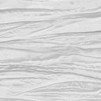 YOUR CHAIR COVERS - 60 x 102 inch Rectangular Crinkle Taffeta Tablecloth - White, Rectangle Table Linens for 6 ft Rectangular Tables, Wedding Crushed Table Cloth