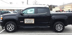 Car Magnet Signs Custom - 24"x12" (Set of 2), 30-mil Thickness with Rounded Corners (Wood)