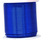 Mandala Crafts 18 Gauge Anodized Aluminum Craft Wire for Jewelry Making - 450 FT Colored Flexible Silver Copper Gold True Blue Purple Pink Wire - Bendable for Bonsai Armature Crafting Sculpting