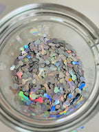 Bachelorette Confetti Naughty, Bachelorette Party Decorations Naughty Confetti, 3000Pcs Glitter Confetti Table Decoration Confetti for Valentine's Day Wedding Engagement Supplies(silver_02)