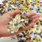 3000 Pieces 30th Birthday Confetti Number Foil Balloon 30 Table Confetti Scatters Birthday Cake Metallic Decorations for Anniversary Wedding Party