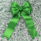 Green Solid Satin Ribbon 2 Inch 25 Yards Solid Polyester Fabric Ribbon for Gift Wrapping Wedding Christmas Baby Shower Birthday Party Decoration Handmade Immortal Flower Craft