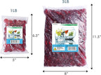 Galashield Flat Glass Marbles for Vases Red Glass Gems Beads Pebbles Vase Filler (5 LBS, Approx. 540 PCS)