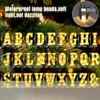 Light Up Letters W,LED Sign Marquee Letters 26 Alphabet for Party Birthday Name,Wedding,Christmas Decorations,Personalized Name Sign Letter for Centerpieces Table and Wall Decor