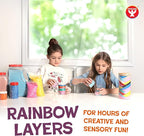 Hygloss Colored Sand for Crafts – 3 lb Bottle, Brown – Vibrant Colorful Fine Sensory Play Sand Art Kits for Kids – Classroom Activities for Children 3 4 5 6 7 8 9 10 11 12 – Safe for Ages 3+