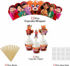 Seyal® Trning Red Cupcake Wrapper