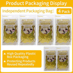 Picoway 4 Pack Gold Foil Fringe Tinsel Backdrop Curtains, Birthday Engagement Bachelorette Party Decorations, Photo Booth Props Door Streamers Curtain