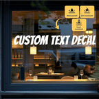 Custom Vinyl Lettering Decal - Personalized Text Sticker