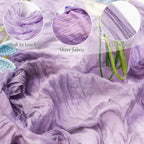 10-Pack Lilac Cheesecloth Table Runners – 10FT (35x120 Inch) Boho Rustic Gauze Fabric Cheese Cloth Table Runner for Weddings, Baby Showers, Bridal Shower, Farmhouse & Birthday Party Decor