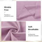 VOK Wedding Arch Draping Fabric Chiffon Fabric, 29in x 18Ft 2 Panels Sheer Chiffon Outdoor Curtain for Wedding Ceremony Birthday Party Decoration (Dusty Rose,2 Panel)