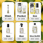 Poo-Pourri Before-You-Go Toilet Spray Refill, Original Citrus, 16 Fl Oz, Up to 800 Uses, Bathroom Odor Deodorizer with Essential Oils for Home or Work, Lemon, Bergamot and Lemongrass Scent