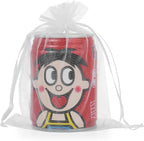 Wudygirl 100pcs 5X7 Inches White Organza Bags Christmas Drawstring Pouches Party Wedding Favor Bags Goodie bags(White 5x7)