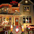 YEGUO 200 LED 66ft Christmas Lights Outdoor Waterproof, Red and Green String Lights Indoor, Green Wire Twinkle Tree Lights Plug in with Timer Memory 8 Modes