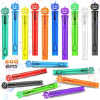 Shemira 500PCS Halloween Bubble Wands, Mini Bubbles Party Favors for Kids, Halloween Party Favors, Halloween Goodie Bag Stuffers, Classroom Prizes Gifts for Kids, Halloweens Trick or Treat Toys Bulk