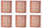 Mandala Crafts 18 Gauge Anodized Aluminum Craft Wire for Jewelry Making - 450 FT Colored Flexible Rose Gold Combo Wire - Bendable for Bonsai Armature Crafting Sculpting