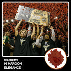 Ultimate Confetti, Maroon Biodegradable Confetti - Rectangular Flame-Resistant and Slow-Falling Tissue Paper Confetti for Cannon and Launcher use – Best for Parties Celebrations - 20 lb, 320 oz