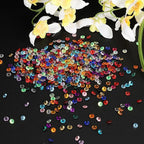 PATIKIL 10000 Pcs Wedding Table Scatter Confetti Crystals 4.5mm Acrylic Diamonds Vase Fillers Gems for Table Centerpiece Decorations Party Vase Beads, Coffee