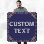 Custom Sign, Custom Street Sign, 11 Font Colors, 13 Font Styles, 4 Hole Options, 22 Sizes, 36x36 Inches, Rust Free DiBound, Fade Resistant, Made in USA by My Sign Center (Fauxsaic 1)