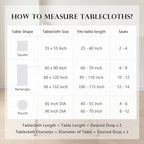 100% Pure French Linen Tablecloths,90Inches Round Table Clothes for Dining,Parties,Picnic,Events,Weddings and Restaurants (RO-White, Round - 90 Inch Dia)