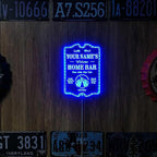 ADVPRO Personalized Your Name Home Bar RGB Dynamic Glam LED Sign - Cut-to-Edge Shape - Smart 3D Decoration - Multicolor Signage st06s32-fnd-p11c-tm-c