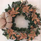 GREENTIME 12 Pack Artificial Brown Glitter Leaves 13" Fake Christmas Picks Decorative Glitter Sticks for Vase Christmas Tree DIY Wreath Crafts Fireplace Decor