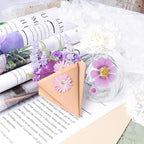 120Pcs Dried Pressed Flowers for Resin Mould Dry Flower Real Leaves Bulk with Tweezers Natural Herbs Kit for Scrapbooking DIY Art Crafts Candle Jewelry Making Nails Floral Decoration (Delicate Color)