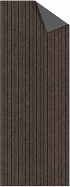 Ottomanson 2'7" x 41' Hallway Runner with Scraper Pile - Extra Durable Non-Slip Rug Mat for Indoor & Outdoor Use - Ideal for Kitchen, Entryway & Garage - High-Traffic Carpet, Brown