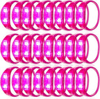 100 Pcs LED Bracelets Sound Activated with Flashing LED Strobe Music Control Light Up Bracelets for Rave, Game Prizes, Birthday Party Favor,Valentine's Day gift