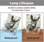 Funny Donkey "Are You Pooping?" Tin Sign - 8x12 Inch Vintage Metal Wall Décor, Humorous Bathroom Sign for Indoor & Outdoor Use, Farmhouse-Style Rustic