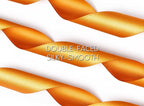 Satin Ribbon 7/8 Inch x 50 Yards Ginger Double-Faced Polyester Ribbons for Crafts Flower Bouquet Gift Wrapping Wedding Invitation