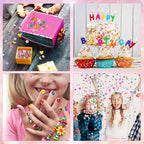 Multicolor Manicure Glitter Confetti 3.6oz/100g, Mixed Shapes Size 2-10mm for Party Decoration, DIY Crafts, Premium Nail Art Etc