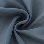 12Pack 9ft Chiffon Table Runner 14x108 Inch Sheer Romantic Table Runner for Wedding Birthday Party Bridal Shower Outdoor Decoration-Dusty Blue