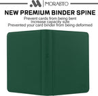 Card Binder 9 Pocket,Trading Card Binder Holds up to 360 Cards with 20 Sleeves,Zipper Card Holder Album Compatible with TCG Card/Game Cards/Sports Card