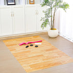 Portable Dance Floor Smooth Ballet Floor Vinyl Dance Mat for Home Stage Studios Kids Adults Practice Improve