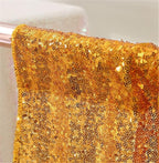 Eternal Beauty Yellow Gold Sequin Backdrop, 4x7 Ft Glitter Background Curtains for Shimmer Photography Party Wedding Birthday Back Drop Decor