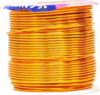 Mandala Crafts 16 Gauge Anodized Aluminum Craft Wire for Jewelry Making – 390 FT Colored Flexible Silver Black Gold Purple Red Kelly Green Wire - Bendable for Bonsai Armature Crafting Sculpting