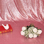 Eternal Beauty Fuchsia Pink Sequin Backdrop, 8x8 Ft Glitter Background Curtains for Shimmer Photography Party Wedding Birthday Back Drop Decor