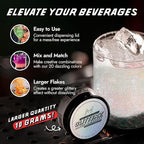 MONÉGASQUE Magic Rainbow Edible Glitter for Drinks 10g – Edible Glitter for Cakes & Cocktails – Cocktail & Drink Shimmer Powder – Sparkles for Drinks – Halloween Food & Cake Decorations Spray Dust