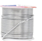 Mandala Crafts 16 Gauge Anodized Aluminum Craft Wire for Jewelry Making – 390 FT Colored Flexible Silver Combo Wire - Bendable for Bonsai Armature Crafting Sculpting