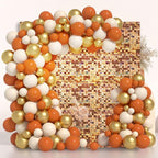 12PCS Champagne Shimmer Wall Backdrop, Laser Square Sequin Photo Backdrops Panel, Glitter Wall Background for Birthdays, Weddings, Christmas, Engagements, Disco Bachelorette Party Decoration (3FTx4FT)