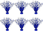 6 Pack Star Table Centerpieces for Party, Birthday Table Decorations for Kids Adults, Party Centerpieces for Tables for Wedding Baby Shower Graduation Holiday Event (Blue)