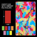 Ultimate Confetti, Multicolor Biodegradable Confetti - Rectangular Fluttering Tissue Paper Confetti for Cannon and Launcher use - Best for Gender Reveal, Birthday, Wedding, and Parties - 1 lb, 16 oz
