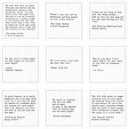 Five Star Napkins Love Quotes, White Cotton Cocktail Napkins, Beverage Napkins, Bar Napkins, Cloth Napkins, Party Napkins, Events, Holidays, Weddings, Birthdays, Disposable, 4.5" x 4.5"- (50x)
