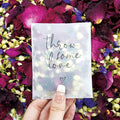 Rainbow Pana 50 Pack Prefilled Confetti Packets | Biodegradable Confetti, Dried Flower Petals | Real Flower Petals to Throw at Wedding, Glassine Bags Rose Petals Wedding Send Off Ideas