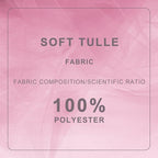 Pink Tulle Fabric Roll Spool Bolt (54 Inch by 40 Yards) Large Tulle Wedding Party Decoration, Tutu Skirt, Table Runner, Gift Wrapping, Bridal Shower, Soft & Drape (Pink)