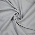 Gee Di Moda Square Tablecloth - 85 x 85 Inch Silver Table Cloth for Large Square or Round Tables - Heavy Duty Washable Fabric - for Buffet Table, Holiday Party, Dinner, Wedding & Baby Shower