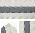 Artoid Mode Dark Grey Farmhouse Rustic Table Runner, Seasonal Holiday Hollow Kitchen Dining Table Decoration for Home Party Decor 12x90 Inch